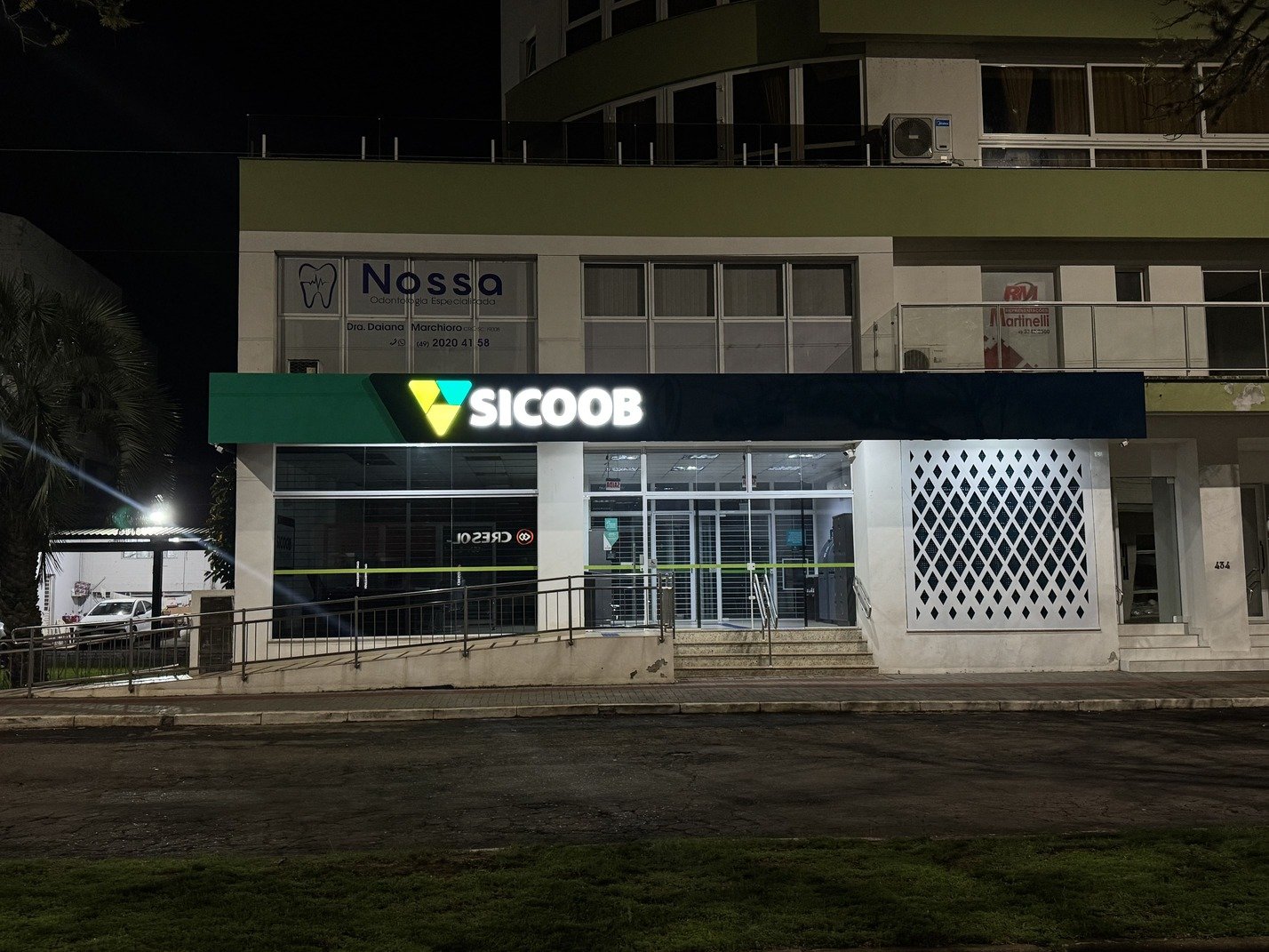 Projeto Sicoob de comunicação visual - Recal Chapecó