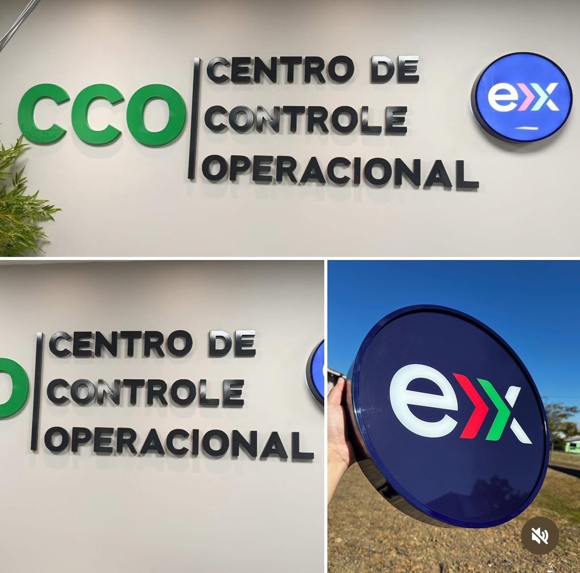 comunicação interna em PVC Expandido - Recal Chapecó